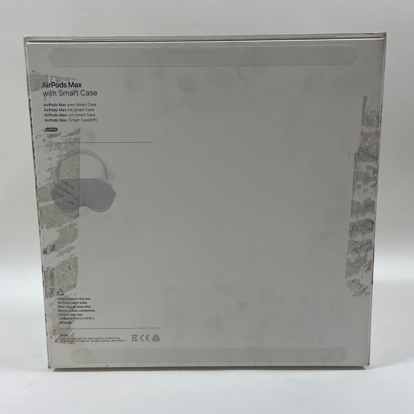 Apple AirPods Max USB-C Wireless Over-Ear Headphones Midnight MWW43AM/A