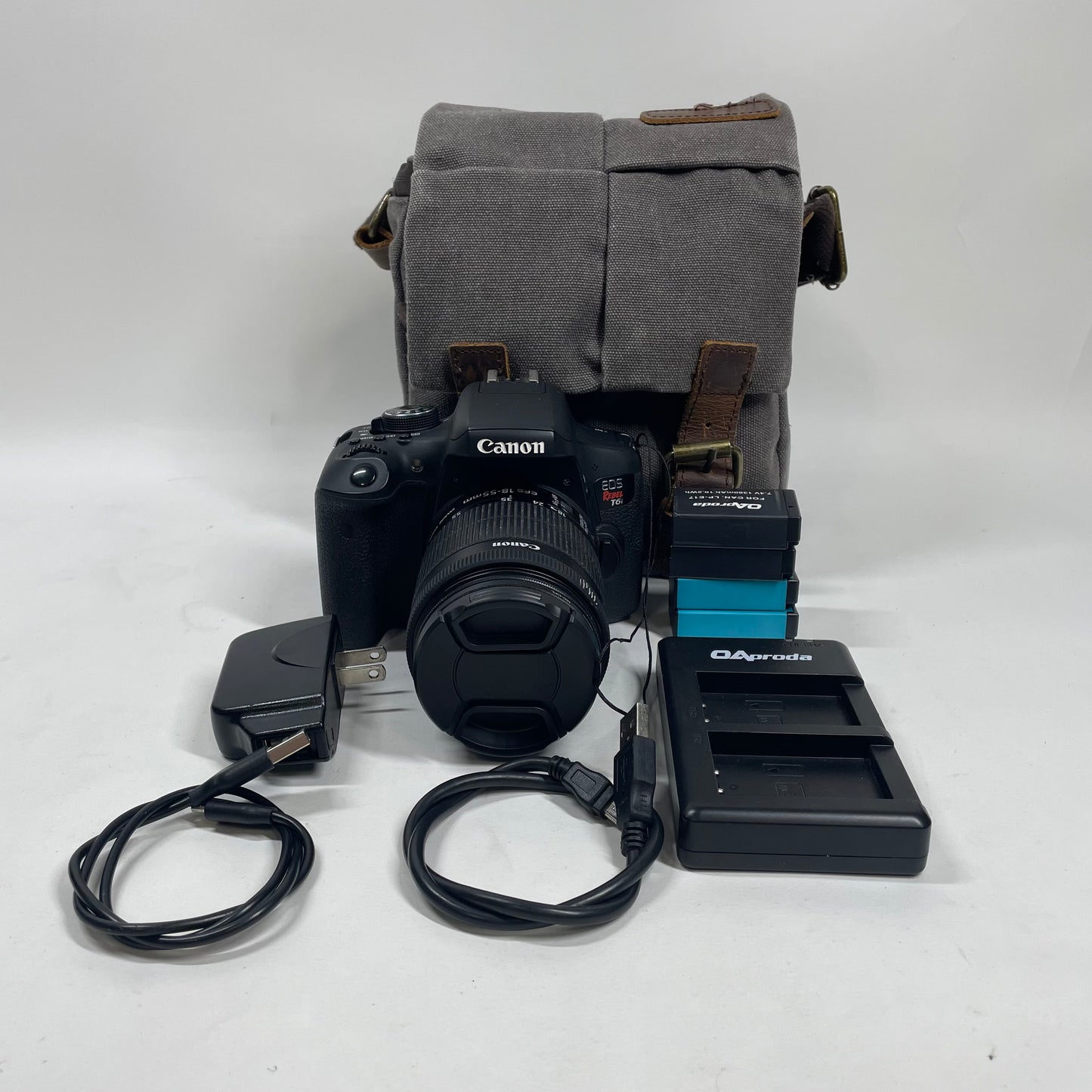 Canon EOS Rebel T6i 24.2MP Digital SLR DSLR Camera