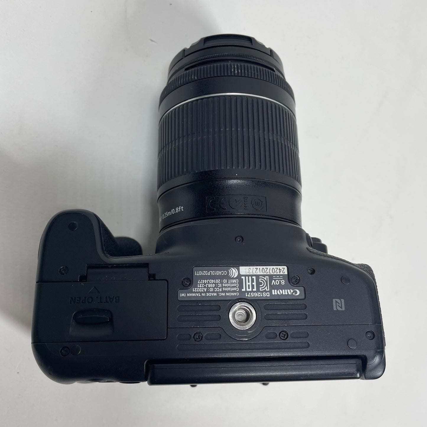 Canon EOS Rebel T6i 24.2MP Digital SLR DSLR Camera