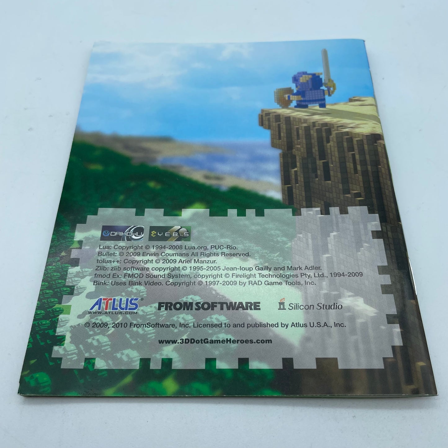 3D Dot Game Heroes (Sony PlayStation 3 PS3, 2010)