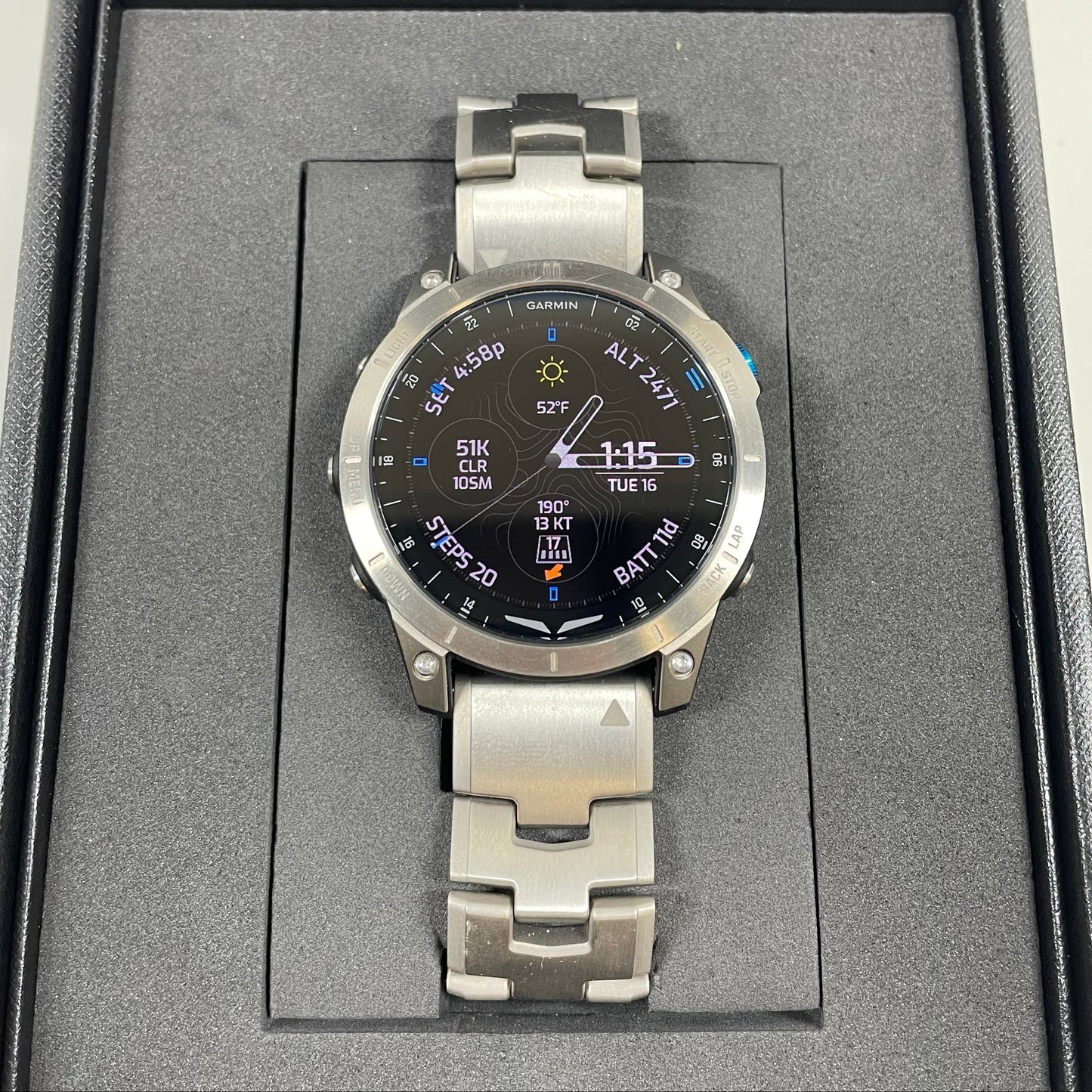 Garmin D2 Mach 1 47mm Smart Watch 010-02582-50