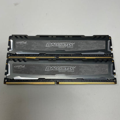 Micron  Ballistix 16GB (2x8GB) RAM DDR4 2400MHz BLS16G4D240FSB.16FBD RAM