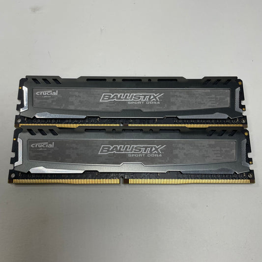 Micron  Ballistix 16GB (2x8GB) RAM DDR4 2400MHz BLS16G4D240FSB.16FBD RAM