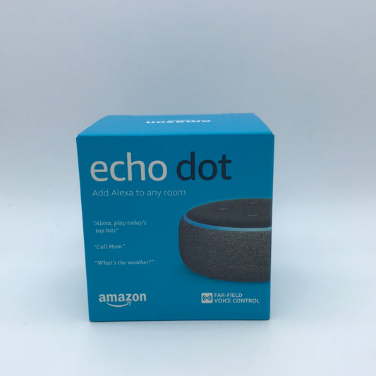 New Amazon Echo Dot 3rd Gen Smart Speaker Black