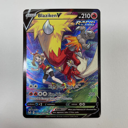 Pokémon TCG Sword & Shield - Silver Tempest Blaziken V TG14/TG30 English