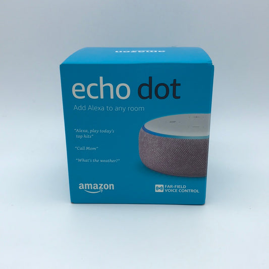 New Amazon Echo Dot 3rd Gen Smart Speaker Plum