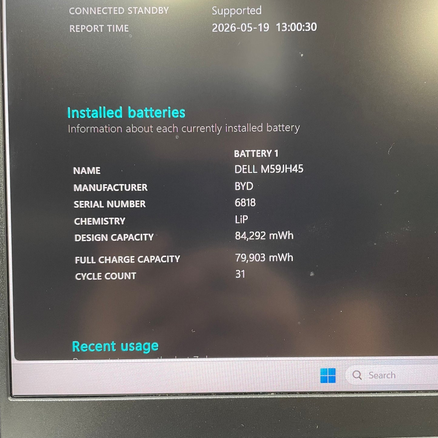 Dell G15 5530 15.6" i9-13900HX 2.2GHz 32GB RAM 1TB SSD 1TB SSD GeForce RTX 4060
