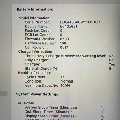 2024 Apple MacBook Air 15.3" M3 8C GPU 4.0GHz 8GB RAM 256GB SSD MRYU3LL/A
