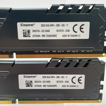 Kingston HyperX Fury 128GB (4x32GB) RAM DDR4 3200MHz XVTW4H-MIE