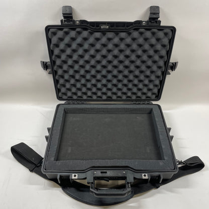 Pelican 1495 Locking Laptop Computer Case 1495-000-110 with Foam and Strap