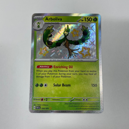 Pokémon TCG Scarlet & Violet - Paldean Fates Arboliva 104/091 English