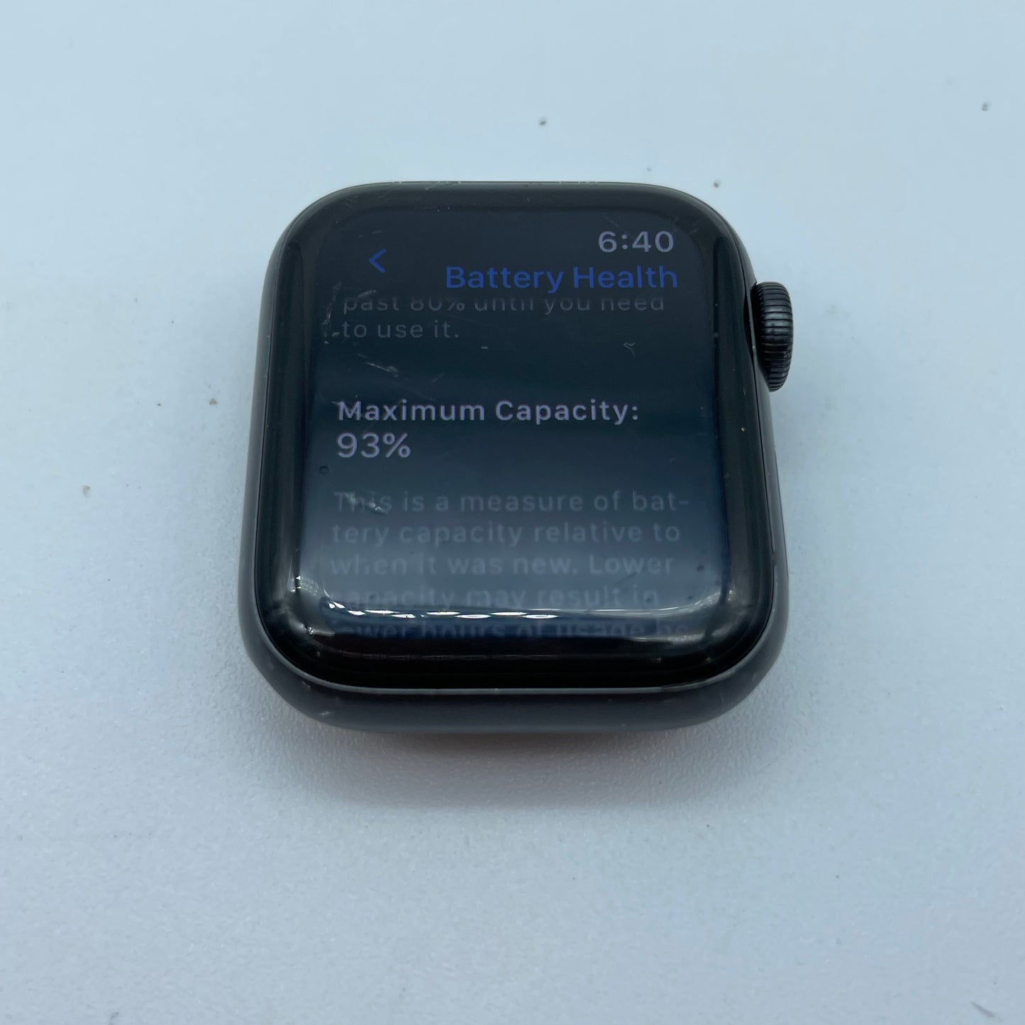 Unlocked Apple Watch SE 1st Gen 40MM Aluminum MKQQ3LLA/A Face Only