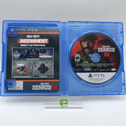 Call of Duty: Modern Warfare III (Sony PlayStation 5 PS5, 2023) With DLC