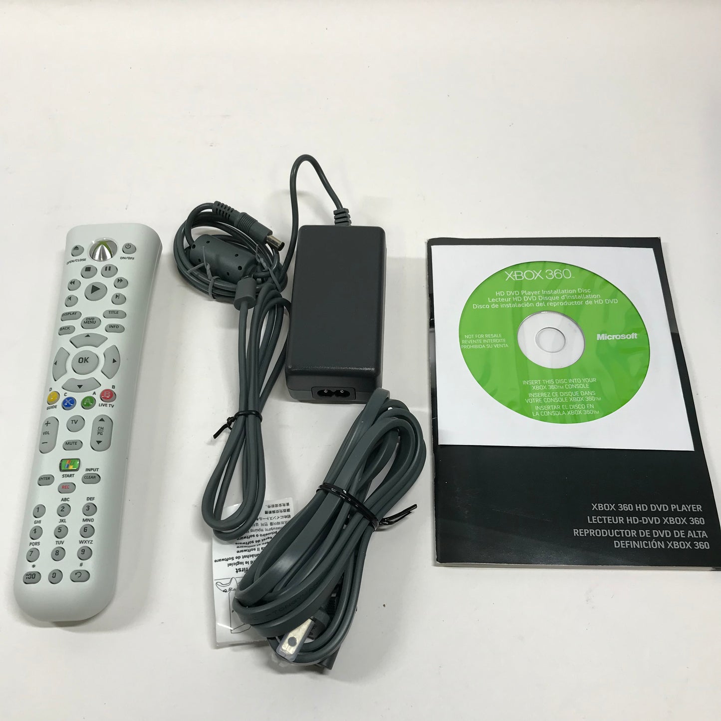 Microsoft Xbox 360 HD DVD Player White 9Z5-00013 For Xbox 360