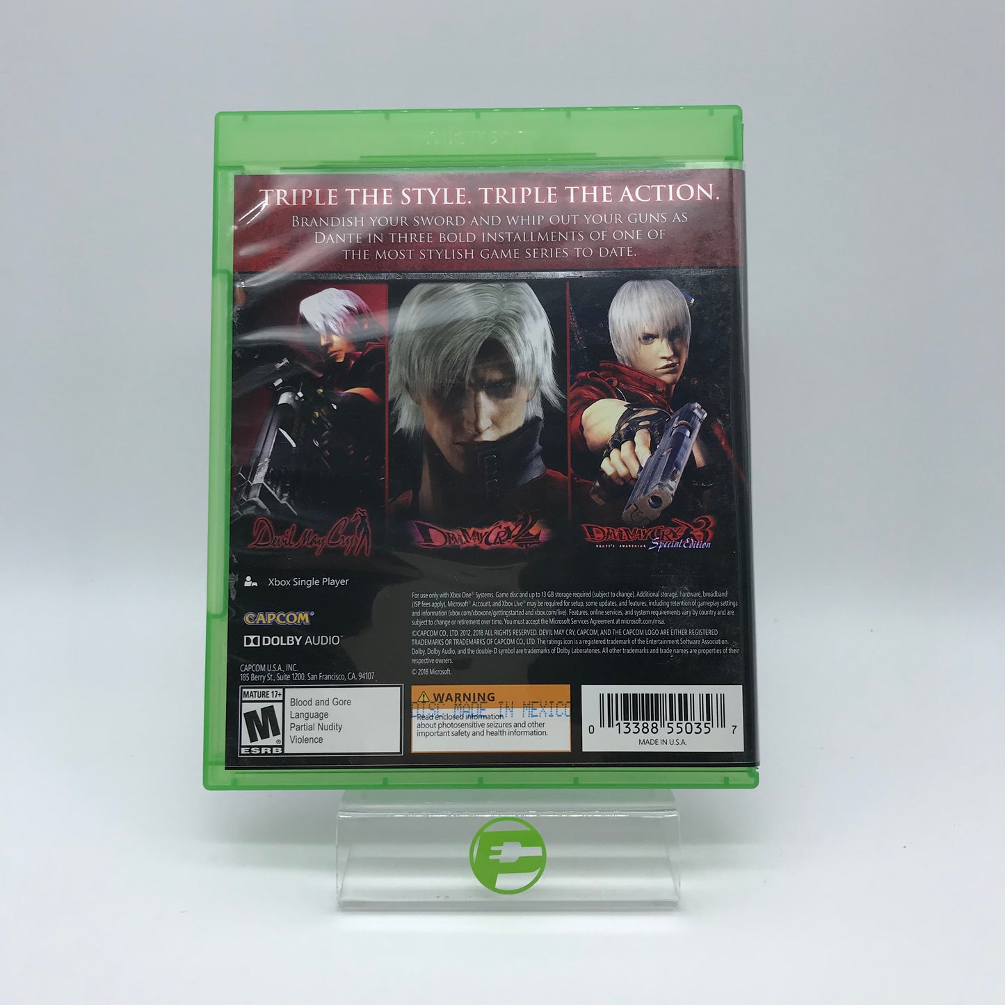 Devil May Cry HD Collection (Microsoft Xbox One, 2018)