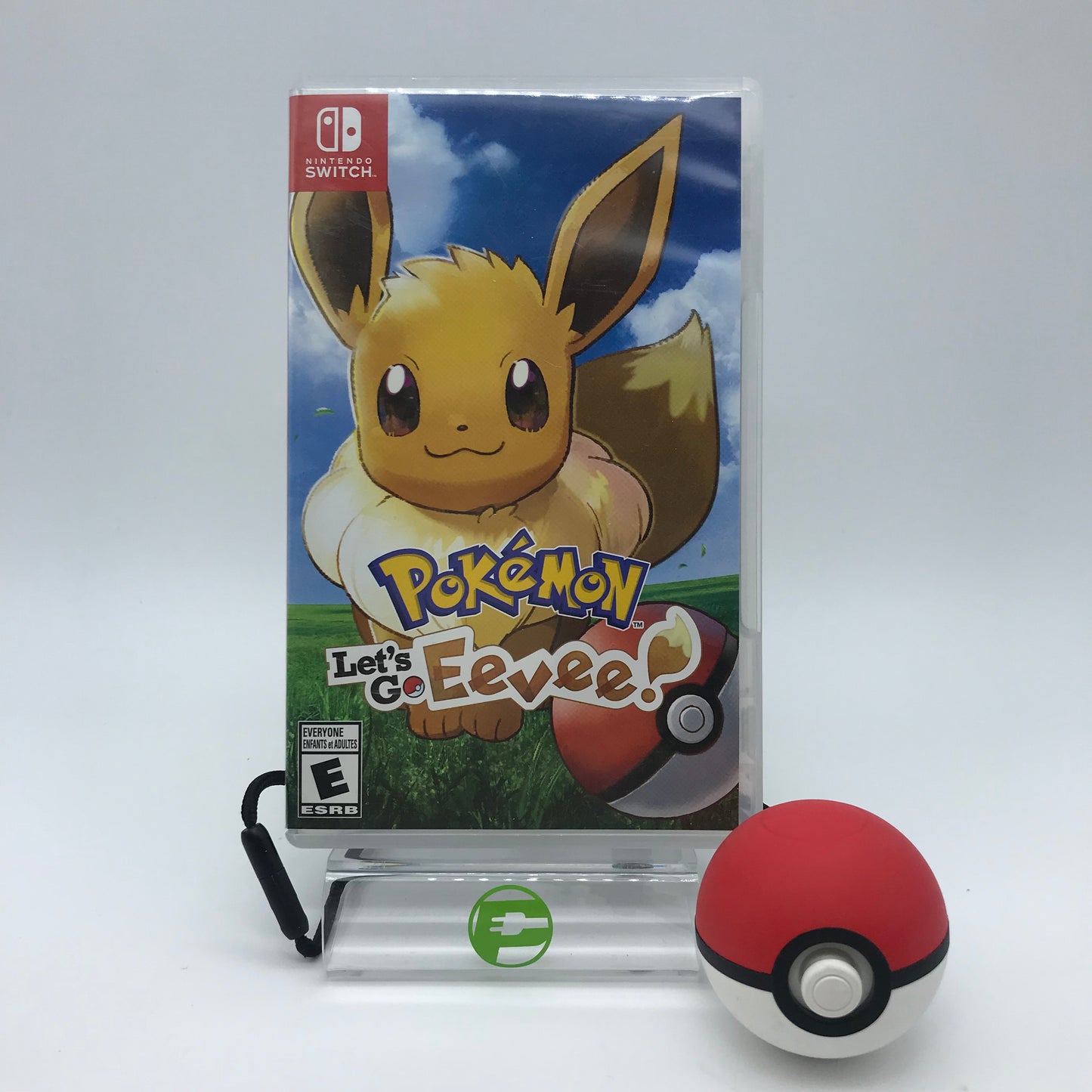 Pokemon Let's Go Eevee (Nintendo Switch, 2018) & Poke Ball Plus Controller